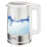 EAN 5903887803908 - Mesko Home MS 1301W tetera eléctrica 1,7 L 2200 W Acero inoxidable, Transparente, Blanco imagen 1