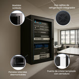EAN 5903148916880 - Extralink 18U 600X600 WALL-MOUNTED RACKMOUNT CABINET BLACK Bastidor de pared imagen 9
