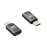 Roline Usb4 Gen 3x2 Adapter Typ C St Bu, Aluminium, Gerade, Silberfarben