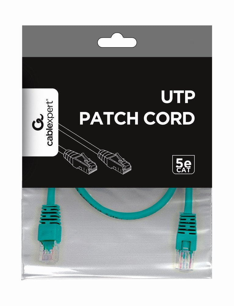 Cable De Red Gembird Cat.5e Utp 0.5 Mts Verde