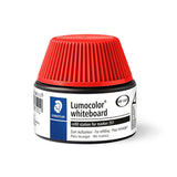 Staedtler Bote De Tinta Para Recarga Rotulador Lumocolor 351 - Capacidad 30ml - Rojo