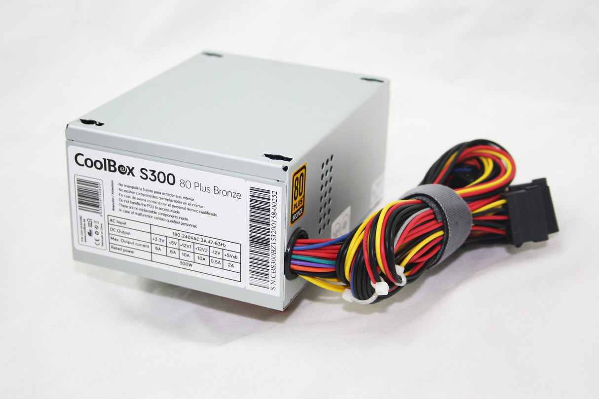 Fuente De Alimentacion Coolbox Sfx S300 80+ Bronze (10)