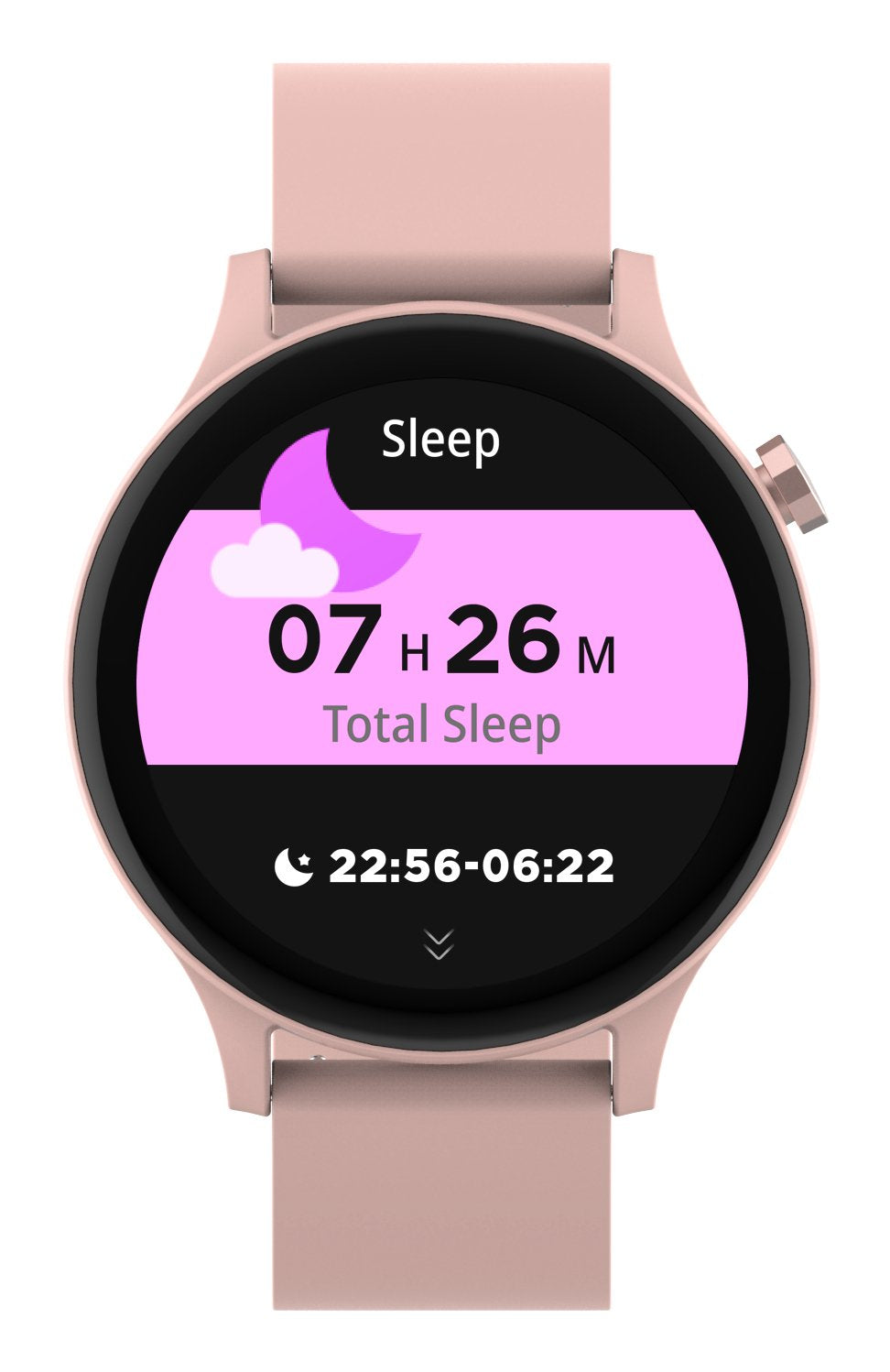 Smartwatch Denver Swc-338ro  3,51 Cm (1.38") Tft 44.5 Mm Digital 240 X 240 Pixeles Pantalla Táctil Rosa