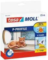 Tesa Insulation Dichtungsband De Gummi L 25 M X 9 Mm Blanco