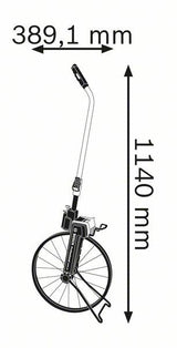 Bosch Rueda De Medición Gwm 40 Professional, Telémetro 601074100