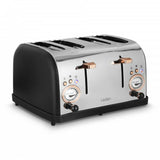 EAN 4260645681033 - Lauben LBN4ST1500BC tostadora 6 4 rebanada(s) 1500 W Negro, Acero inoxidable imagen 3