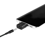 Logilink Adaptador Audio M. Eq, 1xusb-C -> 3,5mm/F,96khz/24bit