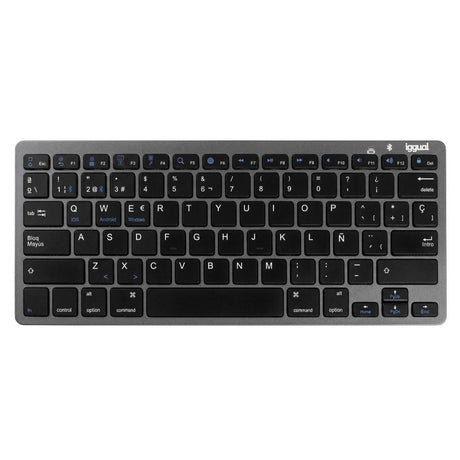 EAN 8435364316917 - iggual IGG316917 teclado QWERTY Negro, Gris imagen 1