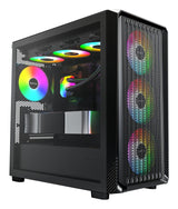 EAN 4710562749373 - Montech X5M (B) carcasa de ordenador Micro Torre Negro imagen 2