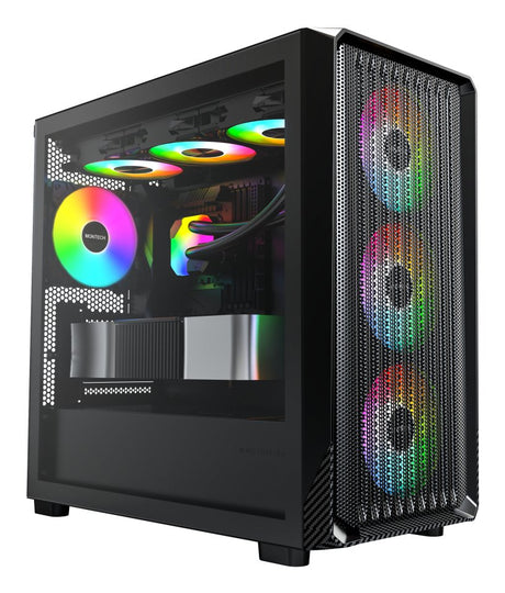 EAN 4710562749373 - Montech X5M (B) carcasa de ordenador Micro Torre Negro imagen 2
