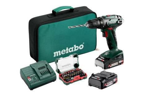 Taladro  Metabo Bs 18 Set Acondicionador Inalámbrico
