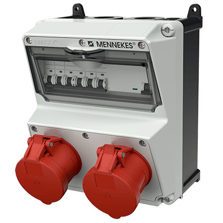Mennekes Elektrotechnik Gmbh & Co. Kg Tomas De Corriente-Kombination Amaxx 920023