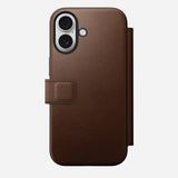 Nomad Modern Leather Folio Iphone 17 Brown