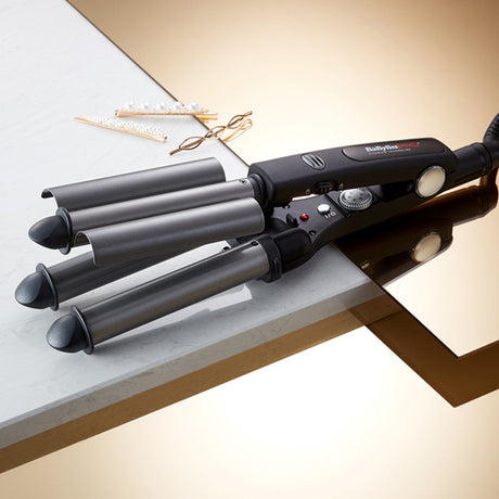 EAN 3030050047318 - BaByliss TRIPPLE WAVER Rizador de pelo Caliente Negro 125 W 2,7 m imagen 3