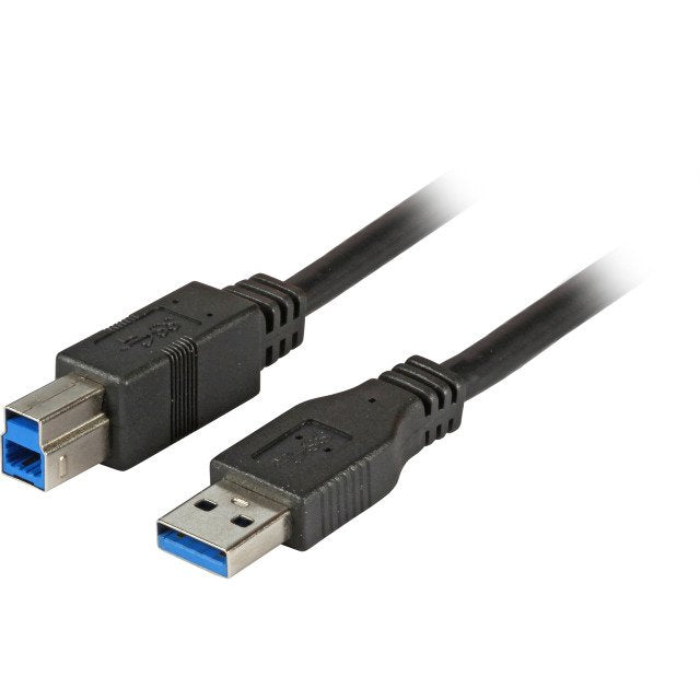 Efb Elektronik 1.8m Usb 3.0 A/B Cable Usb 1,8 M 3.2 Gen 1 (3.1 Gen 1) Usb A Usb B Negro