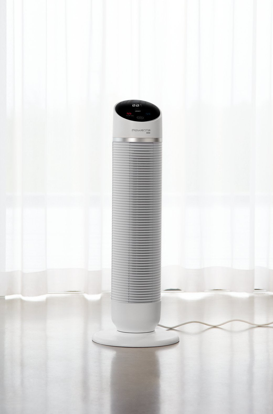 Calefactor  Rowenta Silent Comfort Hq8120 Eléctrico Interior Plata 2400 W Ventilador Eléctrico