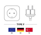 EAN 4040849500985 - Goobay 50098 cable de transmisión Negro 2 m Enchufe tipo F IEC C13 imagen 2