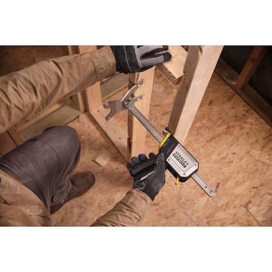 Stanley Fatmax Herramienta De Ensamblaje De Una Mano Tradelift, Paquete Doble Negro/Amarillo, 2 Piezas, Fuerza De Elevación 150 Kg Fmht83552-1