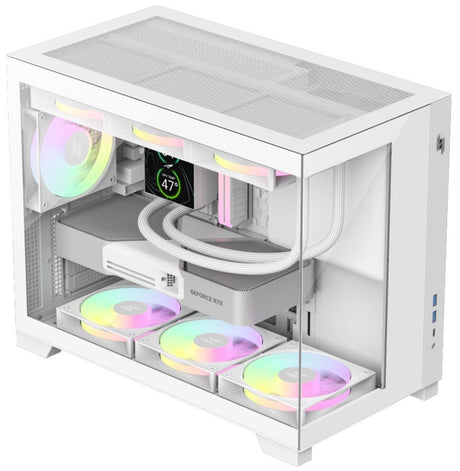 EAN 6931858712040 - GameMax NEX C33 WH carcasa de ordenador Blanco imagen 15