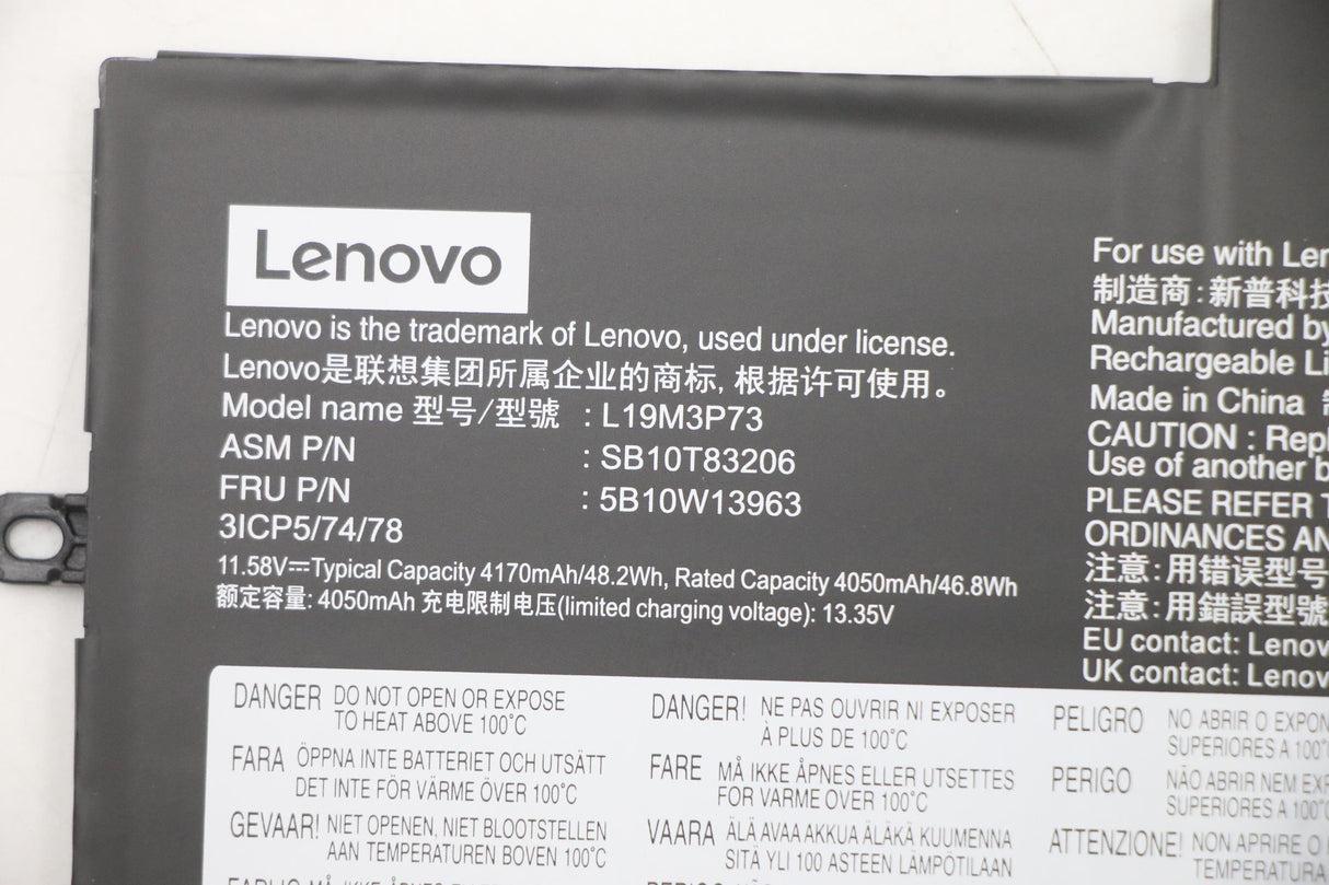 EAN 5704174666851 - Lenovo 5B10W13963 refacción para laptop Batería imagen 5