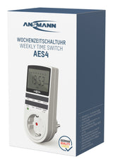 Temporizador Semanal Ansmann Aes4 Blanco 1260-0006