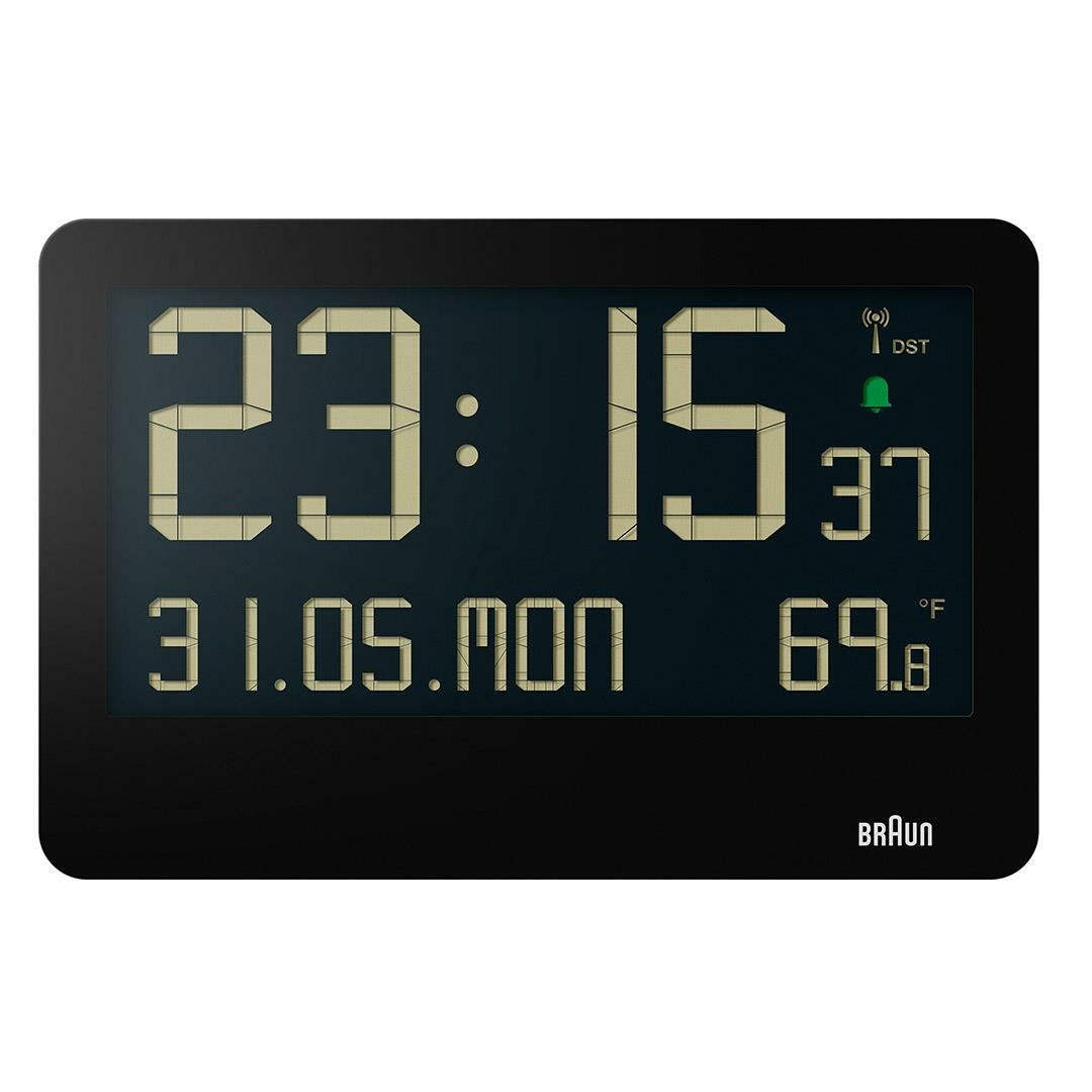 EAN 4007218677006 - Braun BC14B-DCF reloj de mesa o pared Reloj radiocontrolado Rectángulo Negro imagen 2