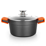 Orbegozo Cdh 3020 - Cacerola De Aluminio Fundido Resistente - Versatilidad Y Seguridad En La Cocina - Antiadherente Y