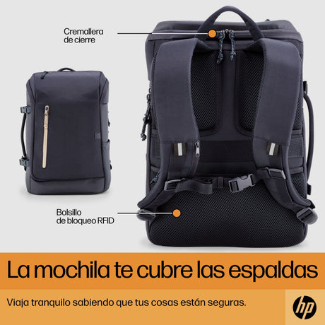 EAN 0196548661084 - HP Travel 25 Liter 15.6 Blue Night Laptop Backpack 39,6 cm (15.6") imagen 8