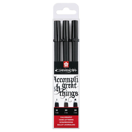 EAN 8710141130772 - Sakura Pigma pluma fuente Negro 3 pieza(s) imagen 1