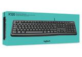 EAN 5099206021341 - Logitech Keyboard K120 for Business teclado Universal USB AZERTY Francés Negro imagen 11