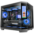 EAN 8435693113140 - Mars Gaming MC3TCORELCDM carcasa de ordenador Mini Tower Negro imagen 1