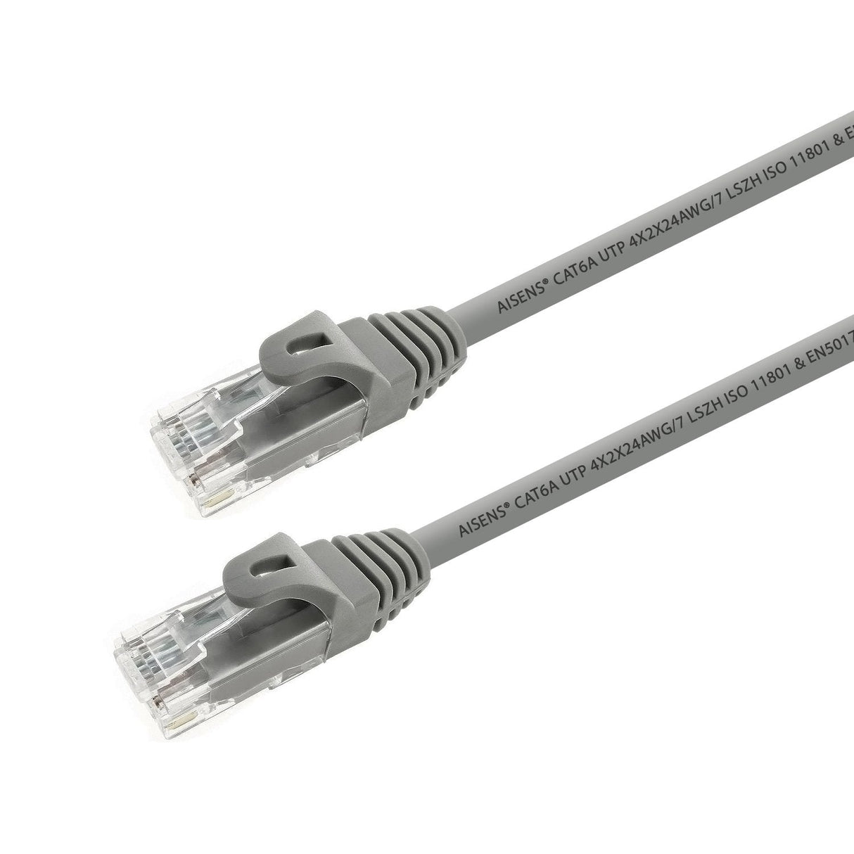 Aisens Cable De Red Rj45 Lszh Cat.6a 500 Mhz Utp Awg24 - 10m - Gris