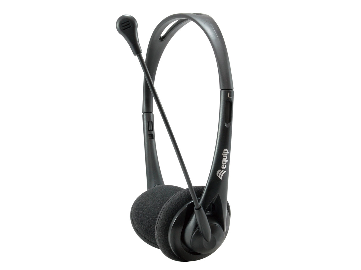 EAN 4015867223116 - Equip Chat Headset Auriculares Alámbrico Diadema Llamadas/Música Negro imagen 1
