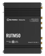 EAN 4779051840540 - Teltonika RUTM50 router inalámbrico Gigabit Ethernet Doble banda (2,4 GHz / 5 GHz) 5G Negro imagen 1