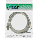 Cable De Red Inline S/Ftp Pimf Cat.6a Libre De Halógenos 500mhz Gris 1.5m