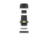 Delock 60614 Conector De Cable M12 Con Ventilación Ip68 Polvo E Impermeable Negro 2 Piezas