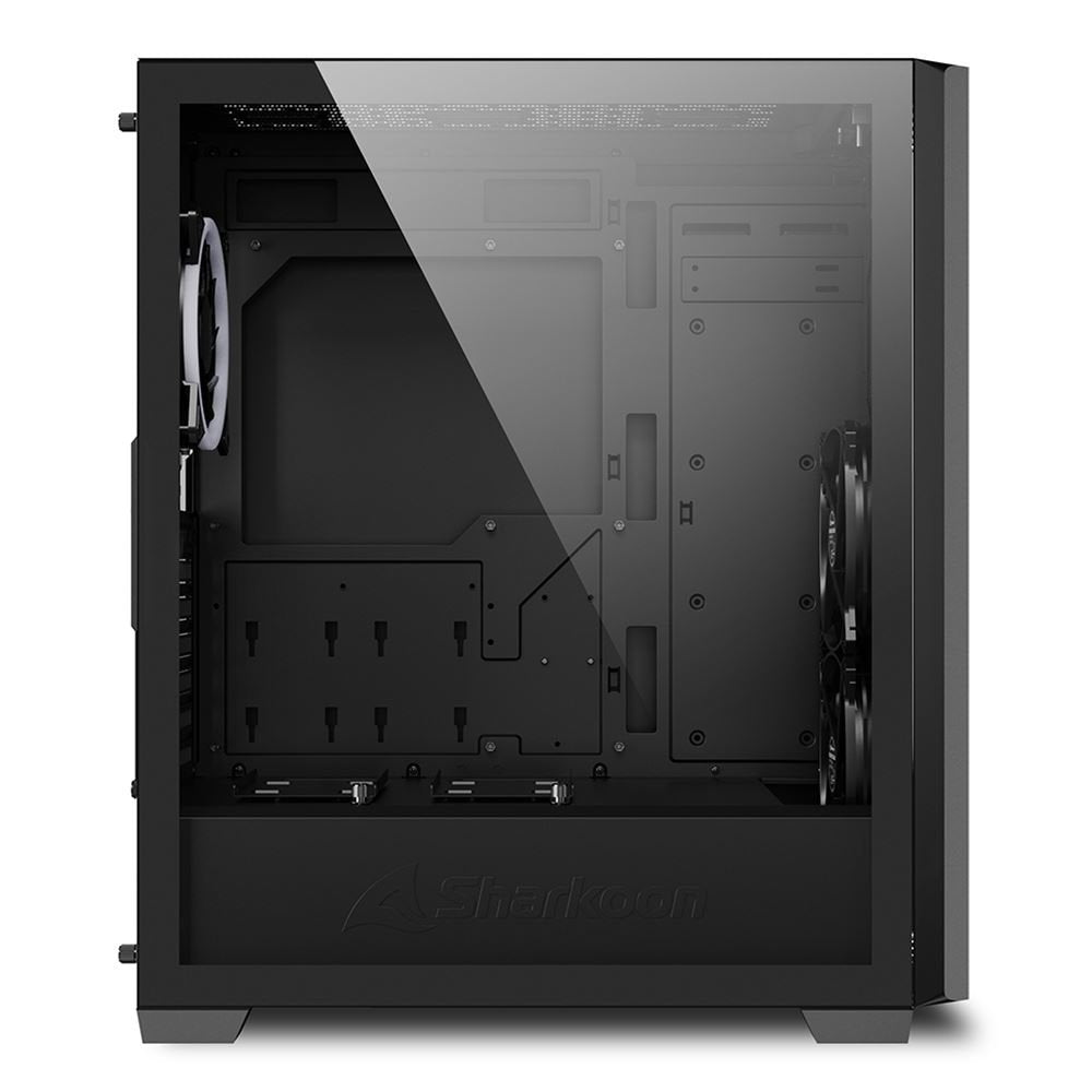 Caja Pc Sharkoon Atx Midi Vs9 Rgb Negra 4044951039111