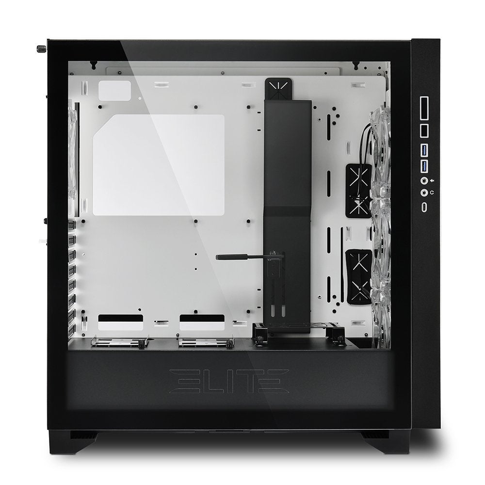 Caja Pc Sharkoon Elite Shark Ca300h Blanca