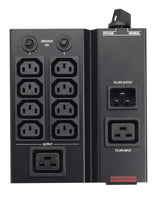 EAN 4260074978025 - PowerWalker MBS/PDU IEC 1-3kVA unidad de distribución de energía (PDU) 9 salidas AC Negro imagen 3
