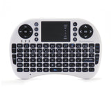 Mini Teclado Inalambrico Wireless 2.4ghz Phoenix Touchpad Multimedia  Smart Tv / Tvbox / Android Tv / Color Blanco Y Negro