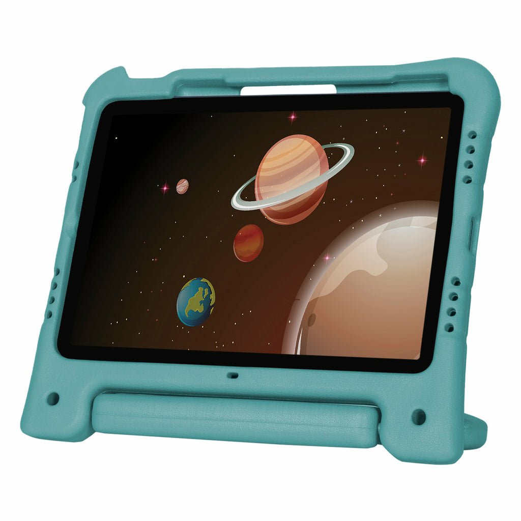 Targus Kids Carcasa Trasera Para Tableta Antimicrobiano Eva Form Teal Para Apple 10.9-Inch Ipad (10th Gen) 10.9-Inch Ipad Air (4th Gen 5th Gen) 11-Inch Ipad Air (M2) 11-Inch Ipad Pro (1st Gen 2nd Gen 3rd Gen 4th Gen)
