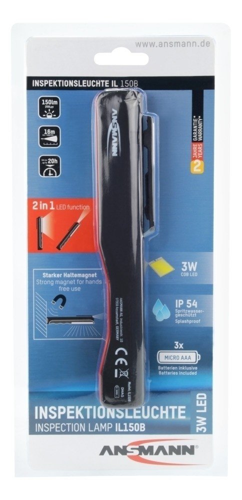 Ansmann Linterna Il 150b 1600-0211 - Linterna