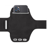 Celly Armbsportbk Funda 17,5 Cm (6.9") Brazalete Caso Negro, Transparente