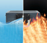 Caja De Seguridad Yale Yfwc/154/Kb1  Pequeña 4 L Plástico Gris