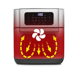 EAN 8713016091451 - Princess 182065 Sencillo 10 L Independiente 1500 W Freidora de aire caliente Plata imagen 34