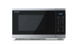 Microondas Sharp Yc-Mg252ae-S  Con Grill 25 L 900 W Negro, Plata