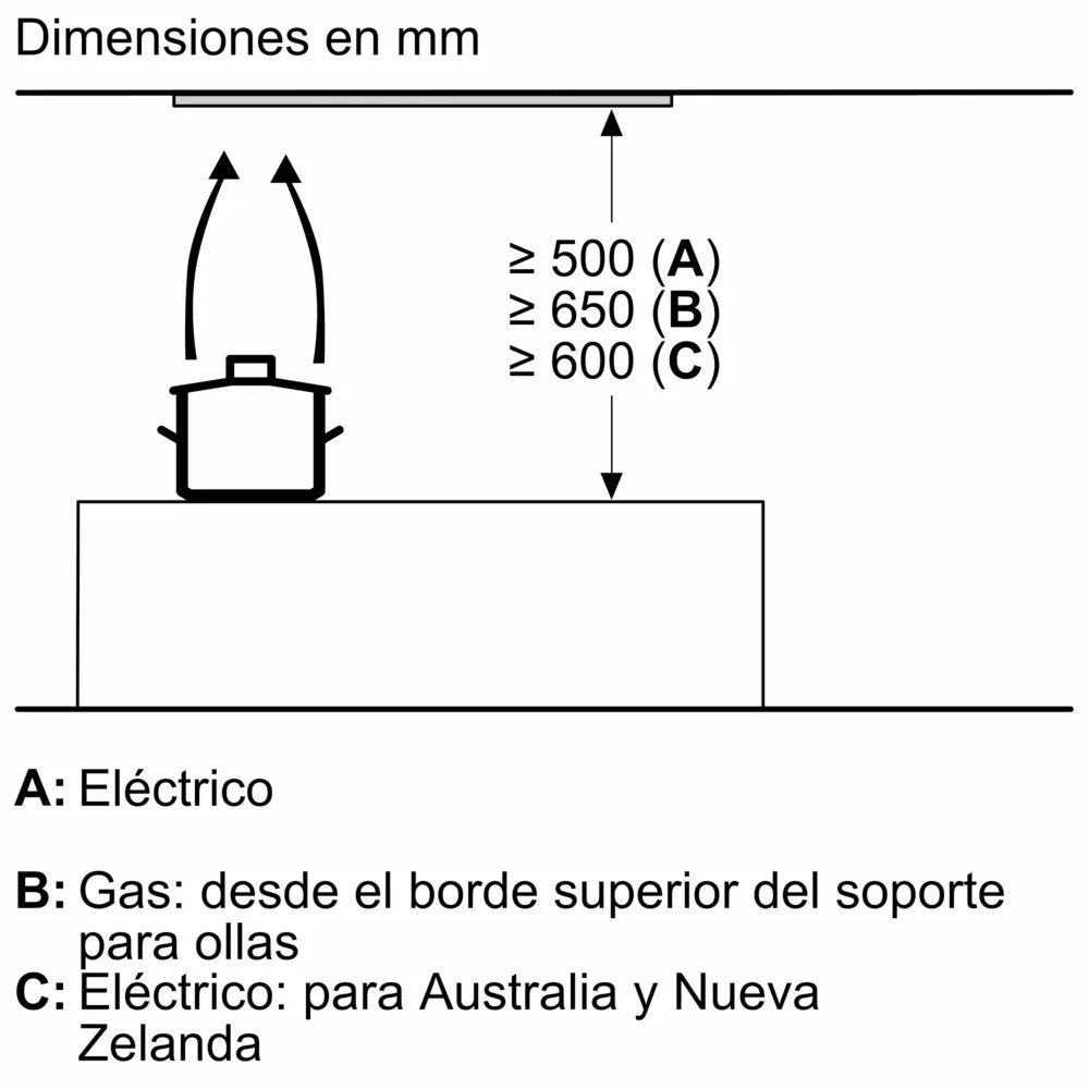 EAN 4242005475650 - Bosch Serie 8 DLN78PC60 campana Encastrada Negro 590 m³/h imagen 10