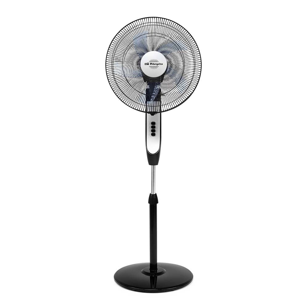 Orbegozo Sf 0441 Ventilador De Pie Refrescante - Potente Caudal De Aire - Oscilacion Oval - Altura Regulable - 3