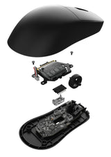 Endgame Gear Op1w 4k V2 Wireless Gaming Ratón, 4,000hz - Negro
