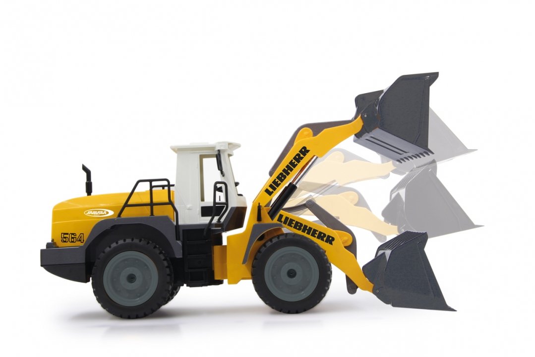 Jamara Rc Excavadora Liebherr 564 2,4 Ghz Amarillo 1:20